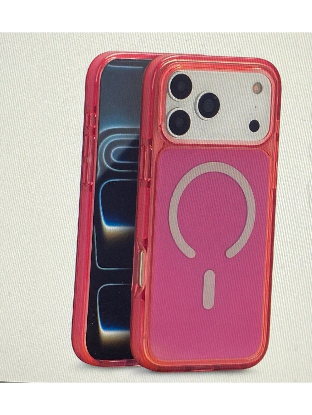 iHome Case for iPhone 17 Pro Max Pink